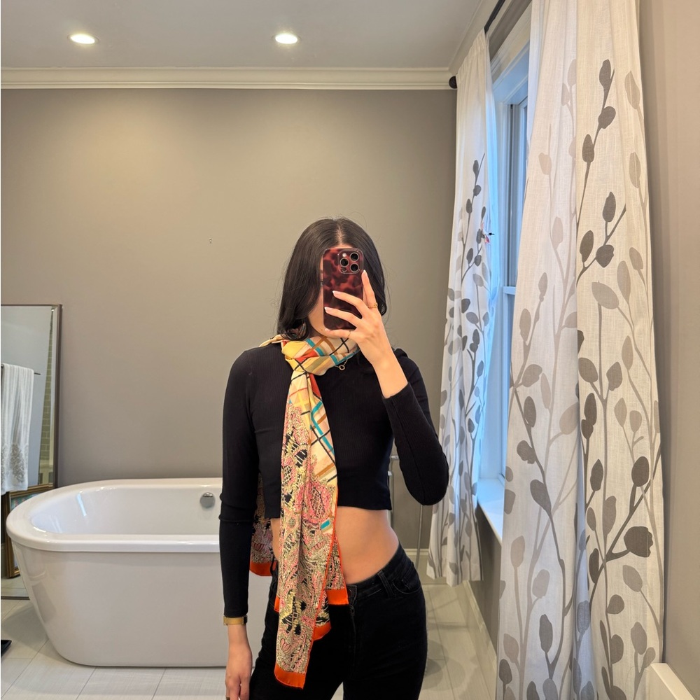 Women’s Colorful Patterned Scarf